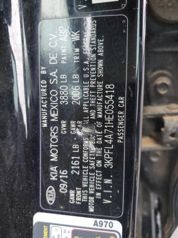 2017 KIA FORTE LX - 3KPFL4A71HE055418