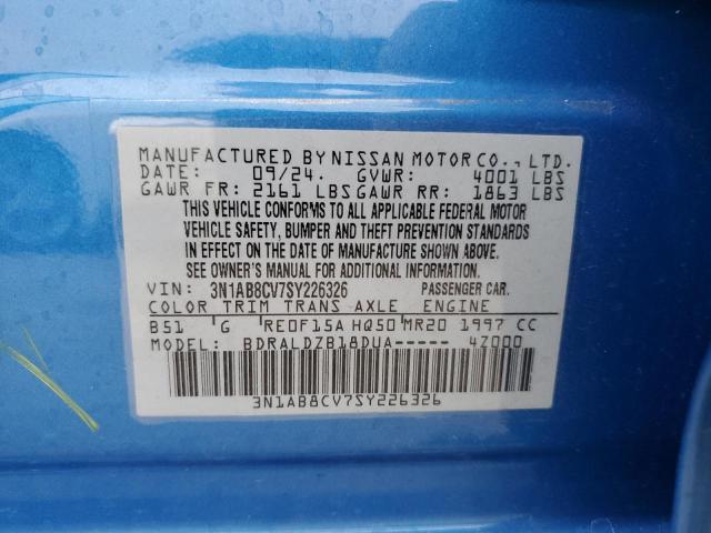 2025 NISSAN SENTRA SV - 3N1AB8CV7SY226326