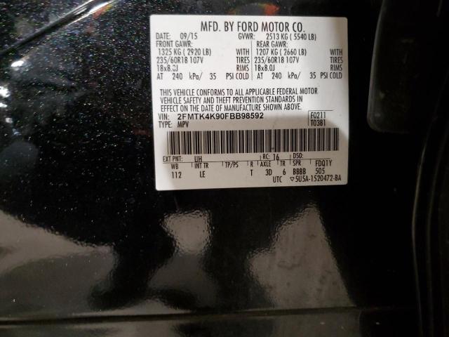 2015 FORD EDGE TITAN - 2FMTK4K90FBB98592