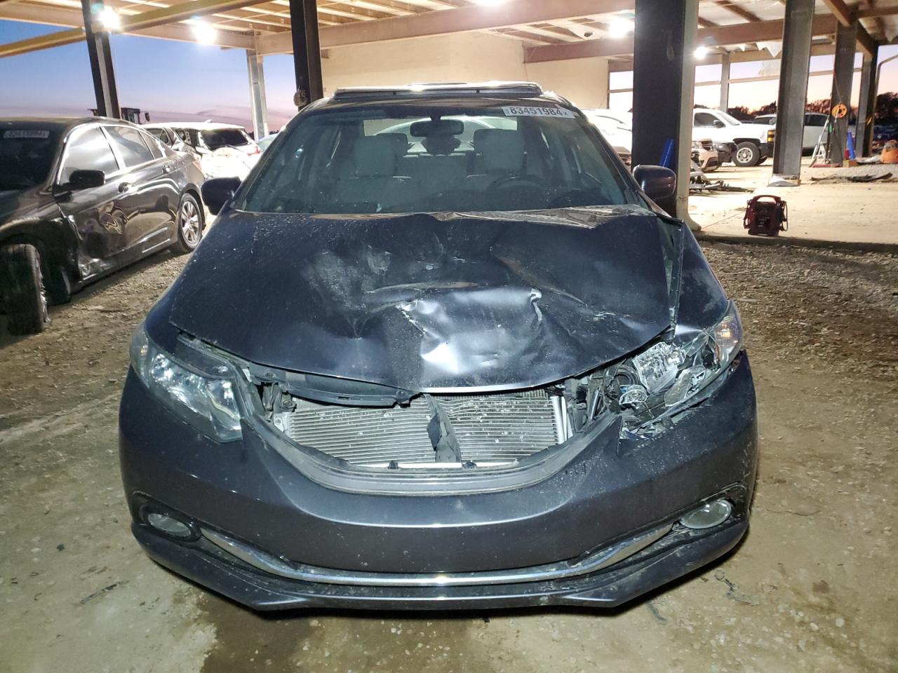 Lot #3033280819 2014 HONDA CIVIC EXL