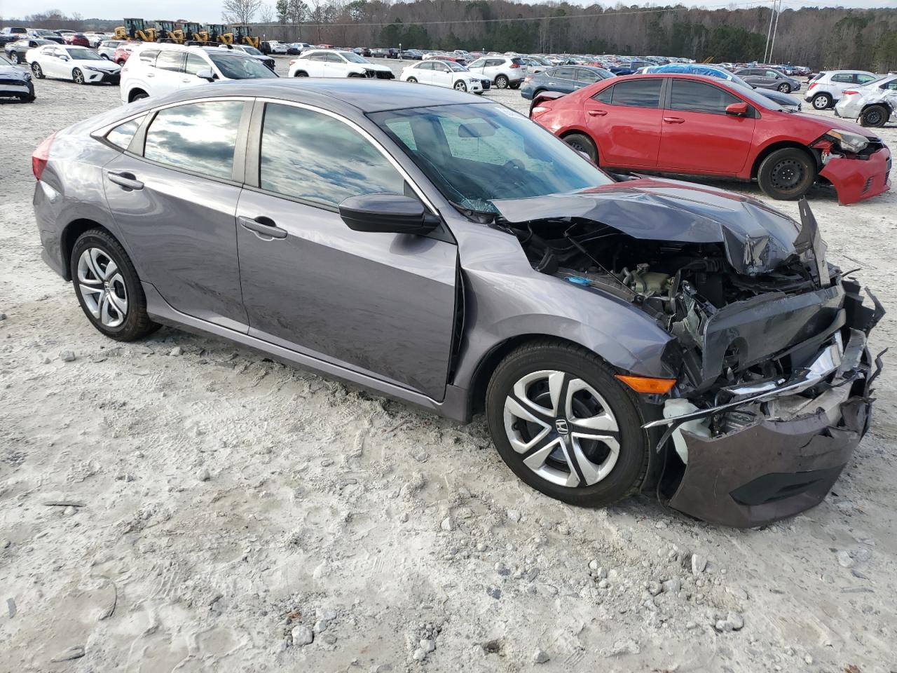 Lot #3027085819 2016 HONDA CIVIC LX