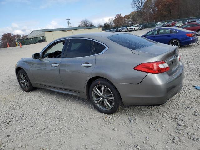 INFINITI M37 X 2011 gray sedan 4d gas JN1BY1AR3BM370362 photo #3