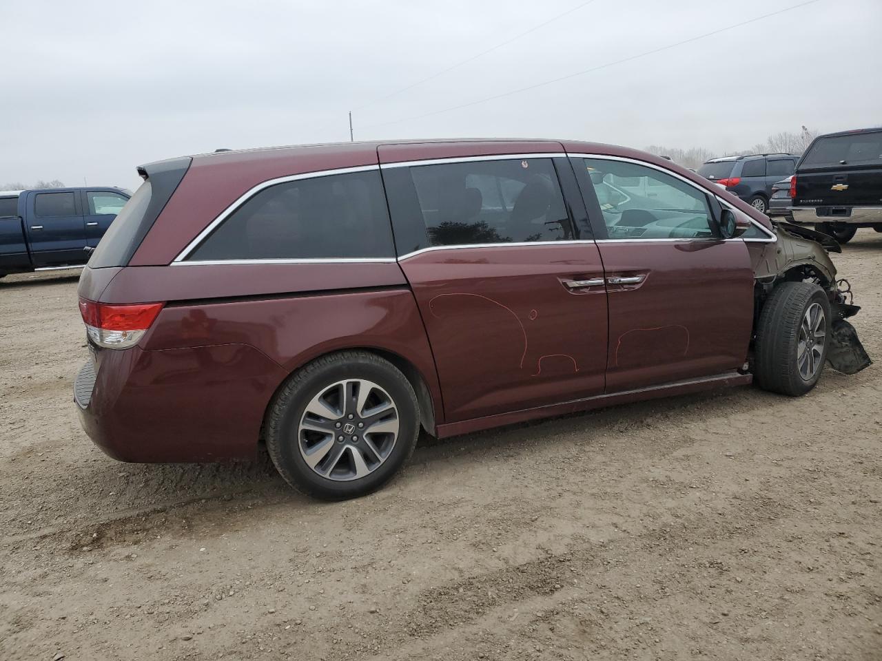 Lot #3028386808 2016 HONDA ODYSSEY TO