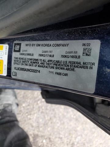 2022 CHEVROLET SPARK LS - KL8CB6SA3NC032214