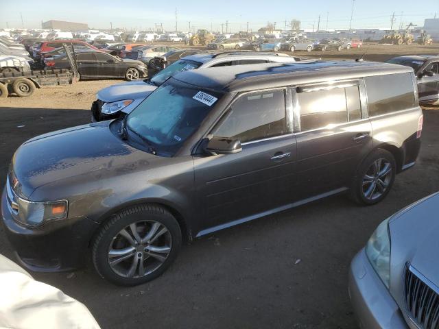 FORD FLEX SEL 2015 gray  gas 2FMGK5C80FBA19688 photo #1