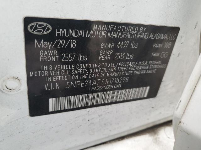 2018 HYUNDAI SONATA SE - 5NPE24AF3JH718298