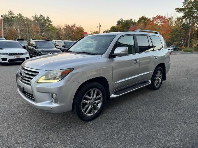 LEXUS LX 570 2013 silver 4dr spor gas JTJHY7AX8D4089490 photo #3