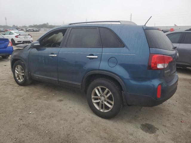 KIA SORENTO LX 2015 blue 4dr spor gas 5XYKT4A62FG574600 photo #3
