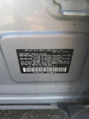 2017 SUBARU FORESTER 2 - JF2SJADC7HH481427
