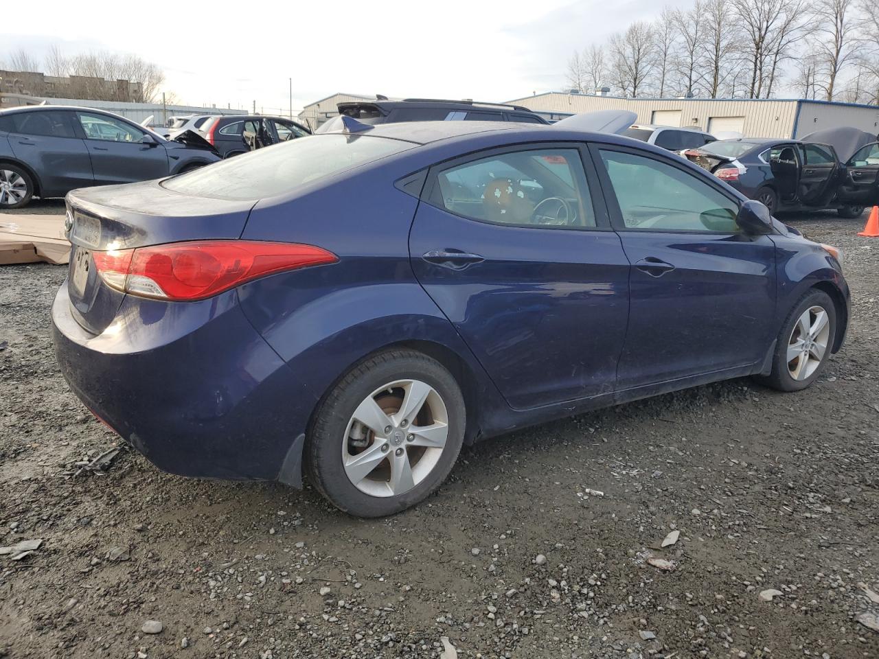 Lot #3042197953 2013 HYUNDAI ELANTRA GL