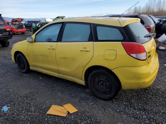 TOYOTA COROLLA MA 2004 yellow  gas 2T1KR32E54C290983 photo #3