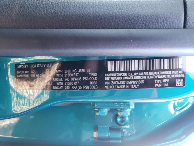 2021 JEEP RENEGADE L - ZACNJDD13MPM91805