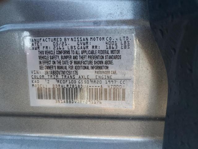 2021 NISSAN SENTRA SR - 3N1AB8DV7MY291176