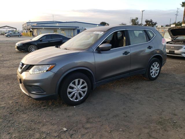 NISSAN ROGUE S 2016 gray 4dr spor gas JN8AT2MT0GW026377 photo #1