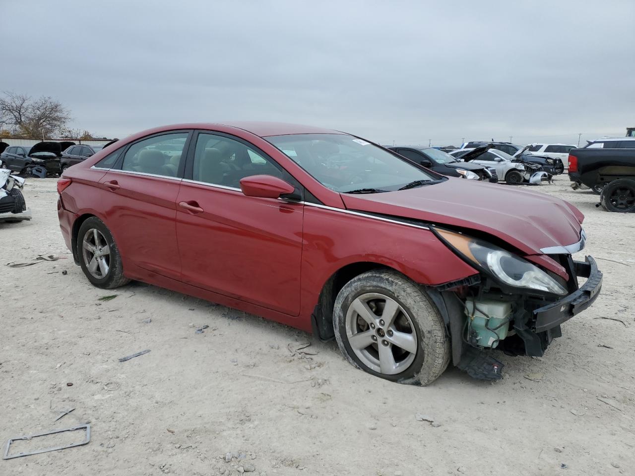 Lot #3064410426 2013 HYUNDAI SONATA GLS