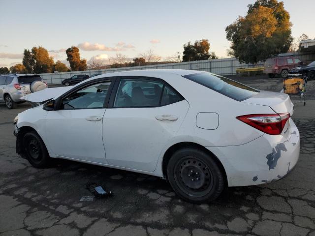 TOYOTA COROLLA L 2015 white  gas 2T1BURHE7FC413422 photo #3