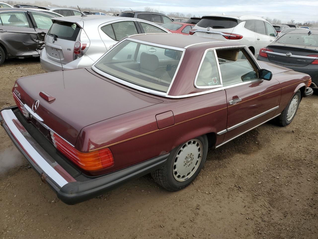 Lot #3040952422 1988 MERCEDES-BENZ 560 SL