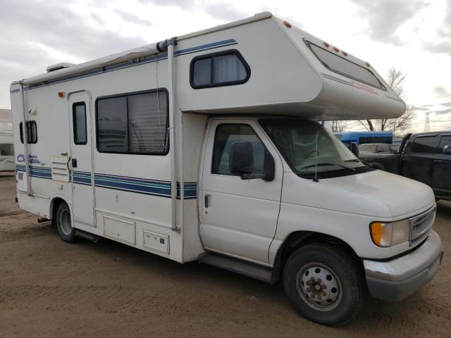 FORD ECONOLINE 1997 white  gas 1FDKE30S2VHB56672 photo #1