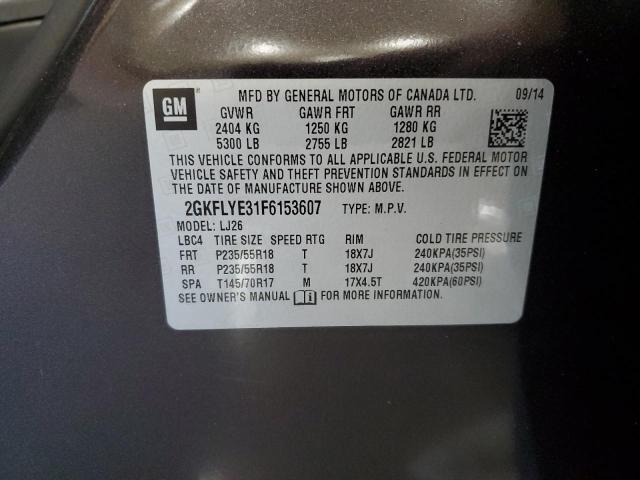 2015 GMC TERRAIN SL - 2GKFLYE31F6153607