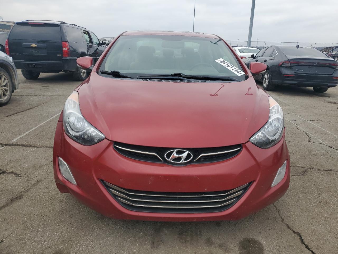 Lot #3040833759 2012 HYUNDAI ELANTRA GL