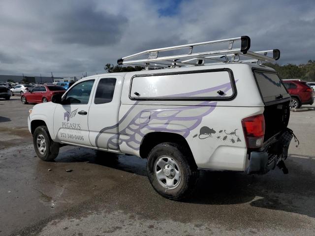 TOYOTA TACOMA ACC 2019 white  gas 5TFRX5GN4KX154089 photo #3