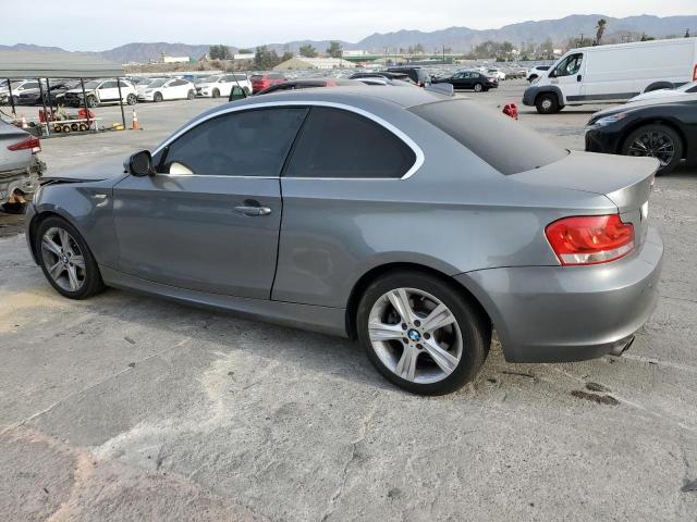 BMW 128 I 2012 gray  gas WBAUP9C52CVL91861 photo #3