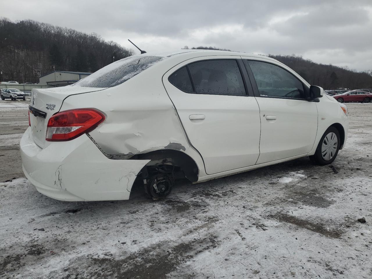 Lot #3025946994 2017 MITSUBISHI MIRAGE