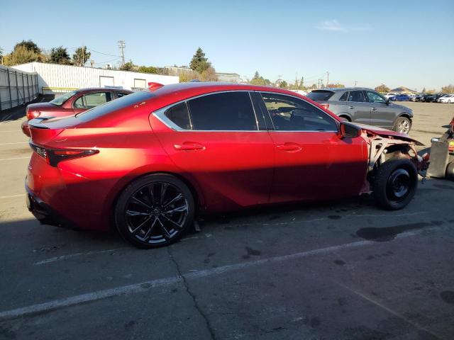 LEXUS IS 350 F S 2022 red  gas JTHGZ1B28N5057869 photo #4