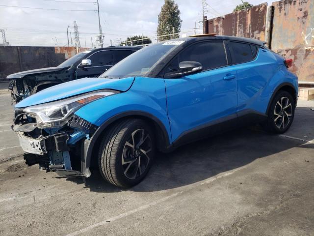 TOYOTA C-HR XLE 2019 blue  gas JTNKHMBX5K1039680 photo #1