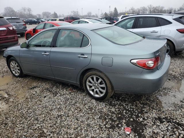 LEXUS ES 330 2004 teal  gas JTHBA30G840022370 photo #3