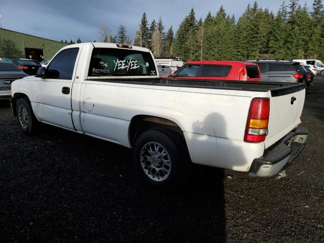 CHEVROLET SILVERADO 2002 white  gas 1GCEC14W82Z158893 photo #3