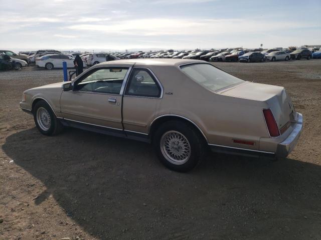 LINCOLN MARK VII L 1990 gold  gas 1LNCM93E1LY619334 photo #3