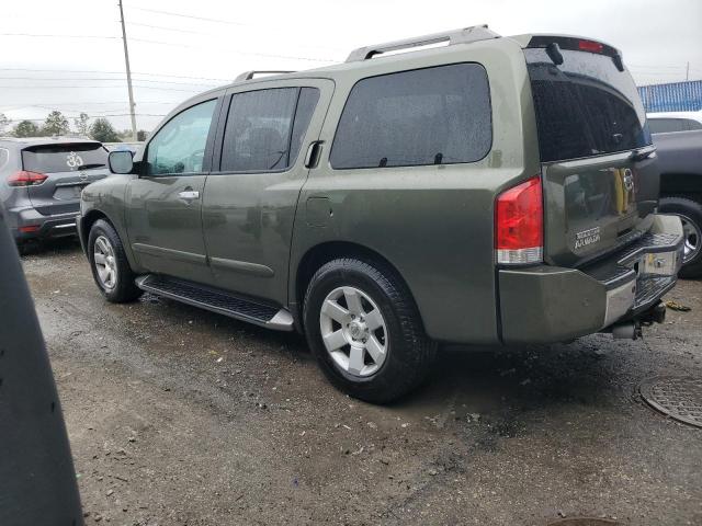 NISSAN ARMADA SE 2004 green  gas 5N1AA08A34N700291 photo #3