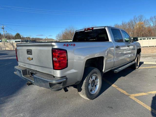 CHEVROLET SILVERADO 2014 silver crew pic gas 3GCUKREC6EG129334 photo #4