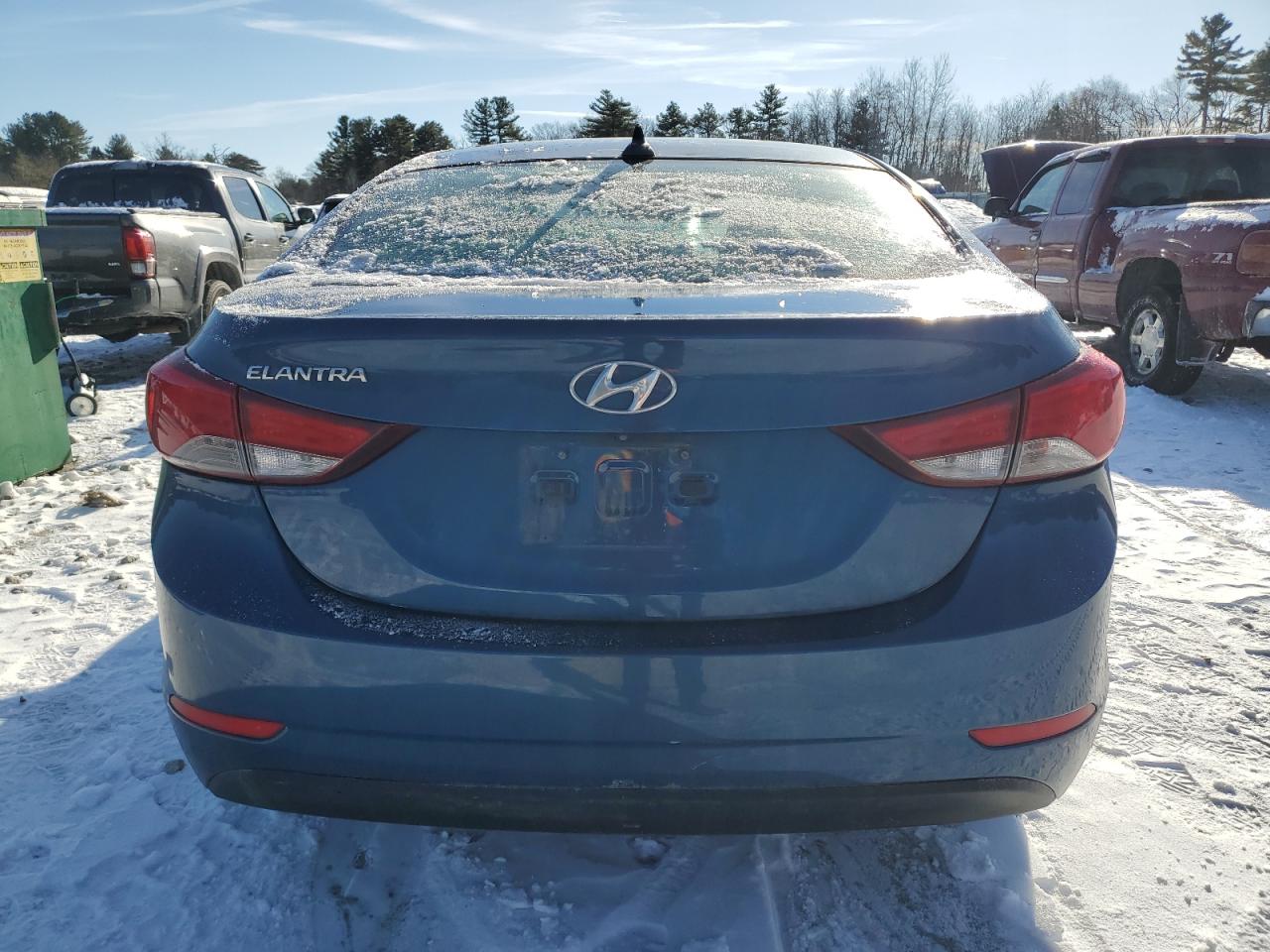 Lot #3034282177 2014 HYUNDAI ELANTRA SE