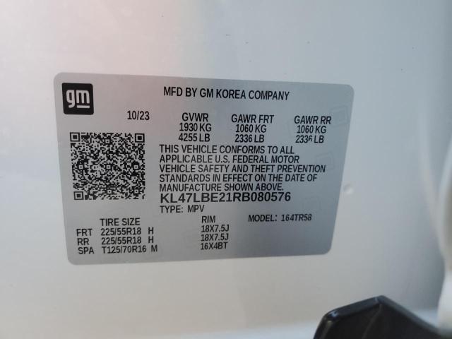 2024 BUICK ENVISTA SP KL47LBE21RB080576