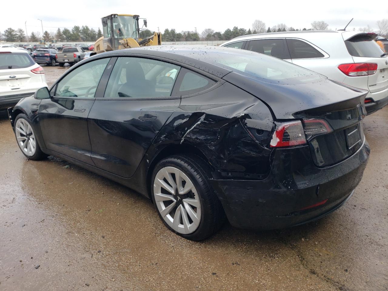 Lot #3034295069 2023 TESLA MODEL 3