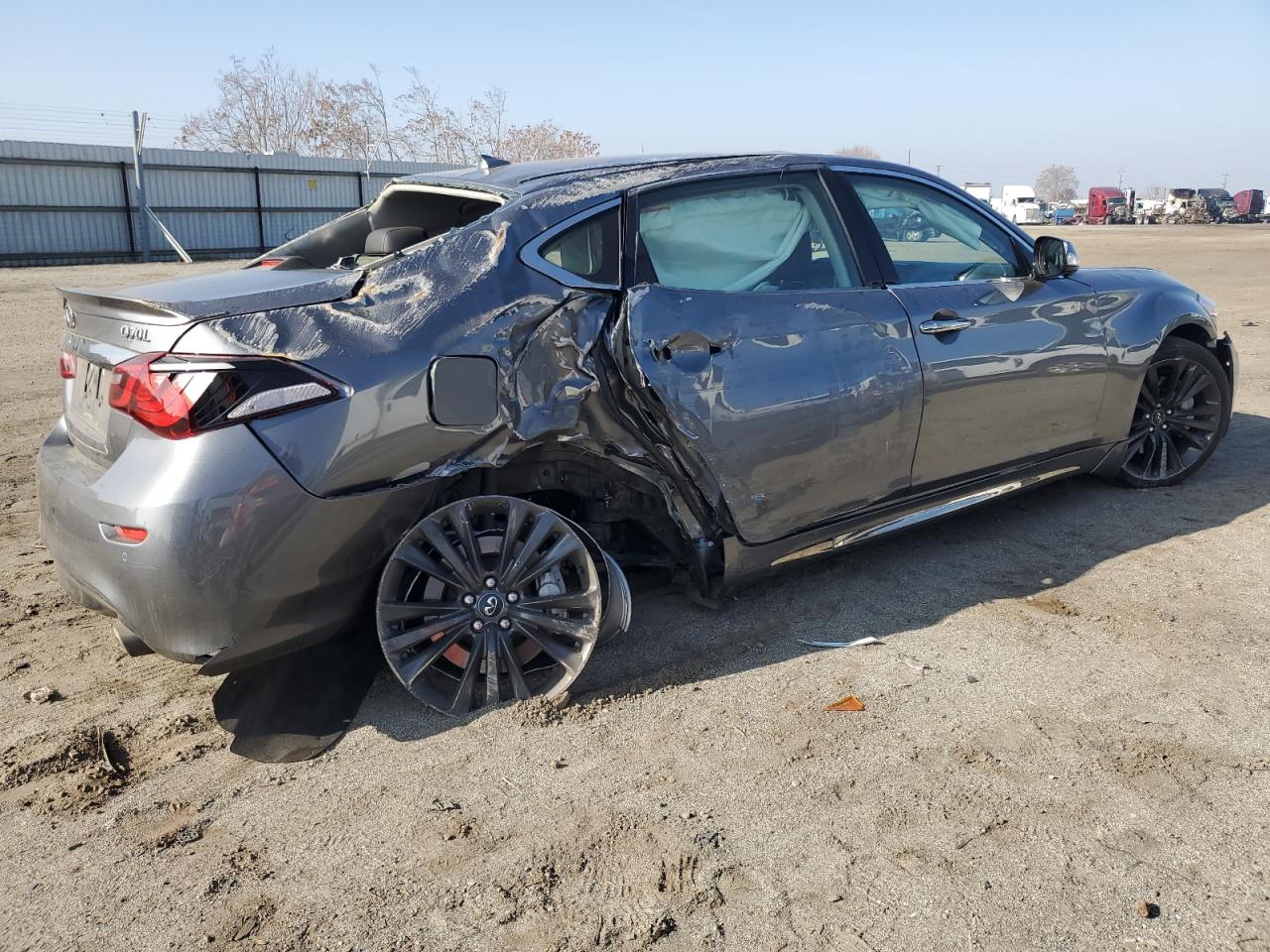 Lot #3048656784 2018 INFINITI Q70L 3.7 L