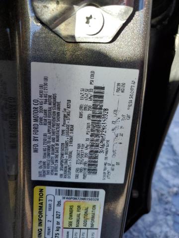 2017 FORD FUSION SE - 3FA6P0H72HR150328