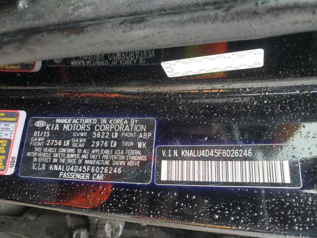 2015 KIA K900 - KNALU4D45F6026246