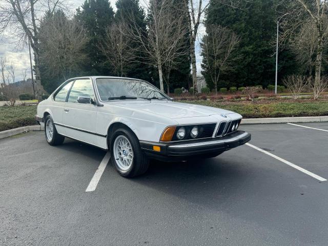 BMW 633 CSI 1983 white coupe gas WBAEB7400D6725164 photo #1