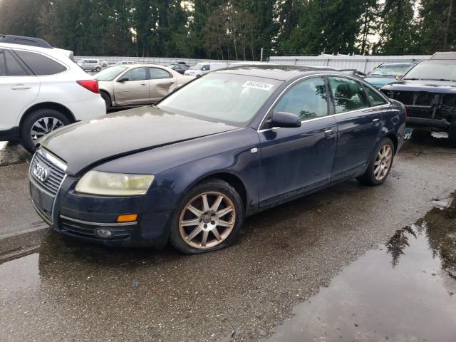 AUDI A6 3.2 QUA 2005 blue  gas WAUDG74F45N095609 photo #1