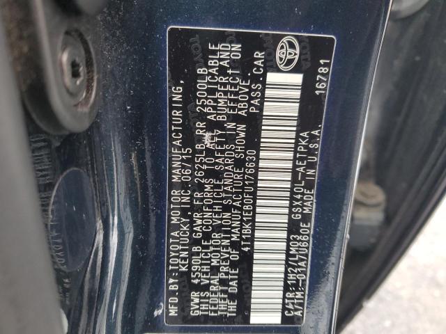 2015 TOYOTA AVALON XLE - 4T1BK1EB0FU176630