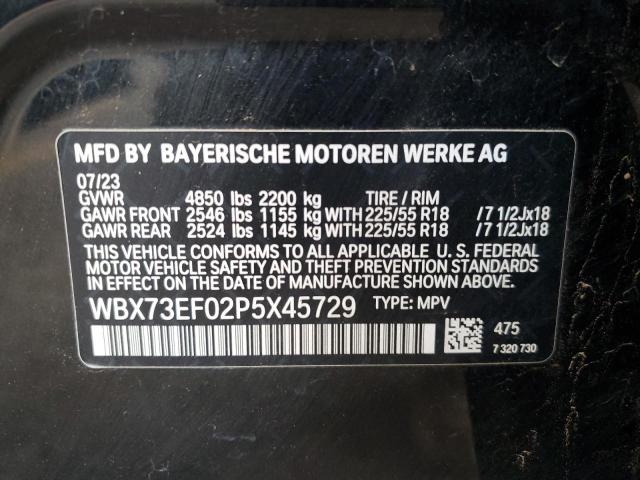 VIN WBX73EF02P5X45729 2023 BMW X1 no.14