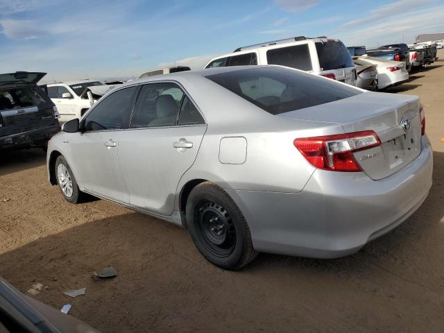 TOYOTA CAMRY HYBR 2014 silver  hybrid engine 4T1BD1FK1EU134913 photo #3