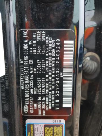 2018 KIA SORENTO LX - 5XYPG4A35JG403249