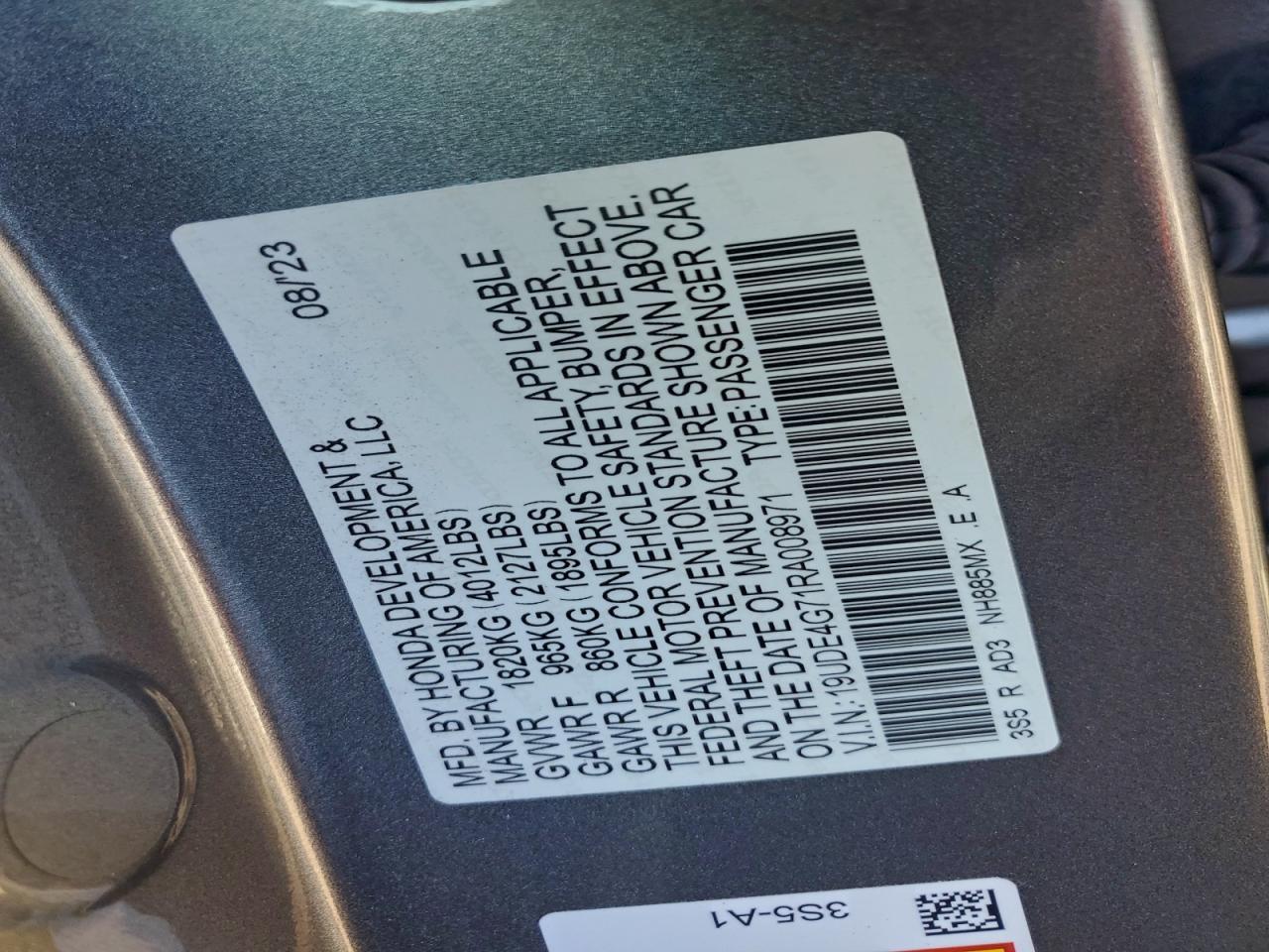 ACURA INTEGRA A-SPEC TECH