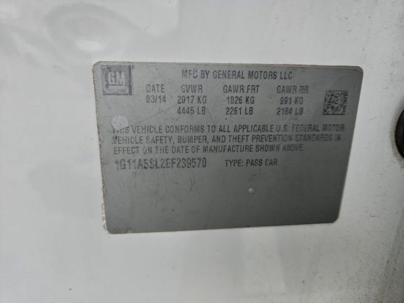 2014 CHEVROLET MALIBU LS #3304579474