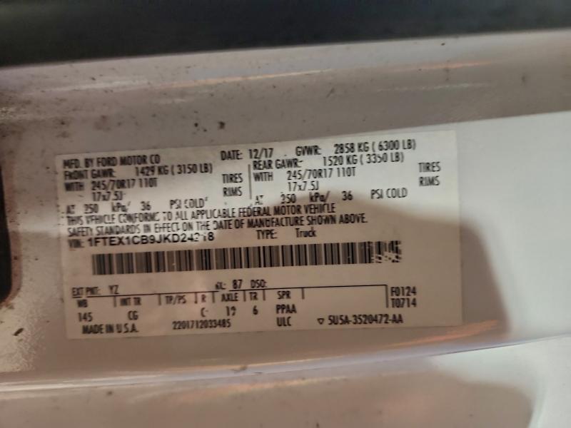 2018 FORD F150 SUPER #3315827355