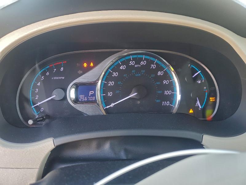 2012 TOYOTA SIENNA XLE #3302748029